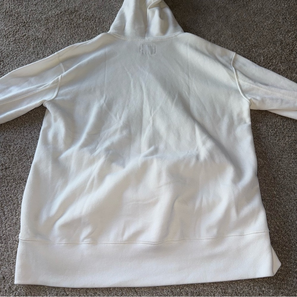 Abercrombie & Fitch - Soft AF White Hoodie - Large, NWT - Picture 3 of 4
